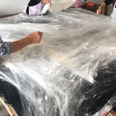 厂家直销古法手工桑蚕丝被四季冬桑蚕丝被子双人单人子母被芯冬被|ms