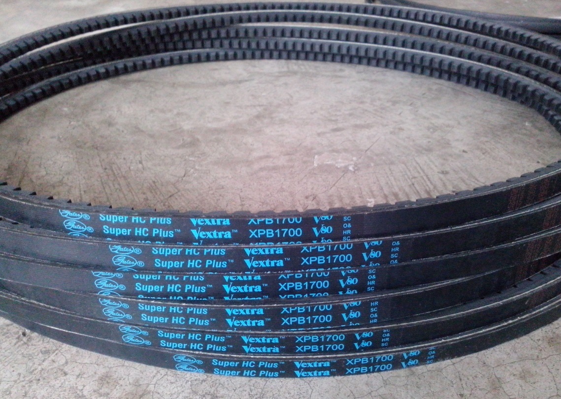 XPB3750/5VX1481 Quad-Power III盖茨V80有齿窄面空压机三角皮带