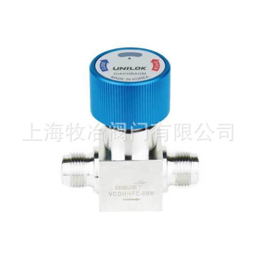 VCDHHF系列 - 高流量型高压隔膜阀（手动操作）韩国UNI-LOK