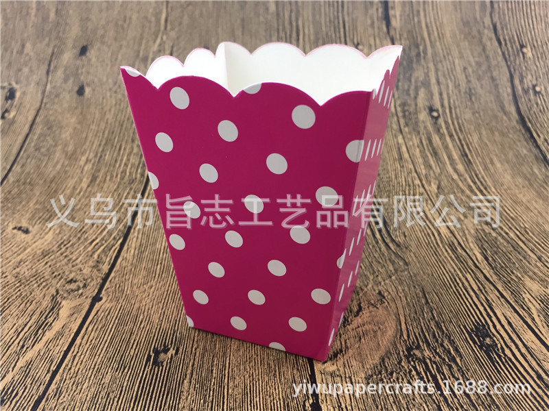 DPC04 Fuchsia White Dots