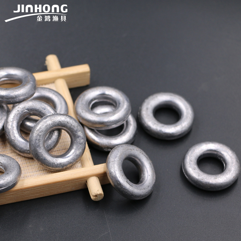 Directo de fábrica O-tipo de plomo anillo colgante de plomo de prueba de agua colgante de plomo accesorios de artes de pesca directa de fábrica