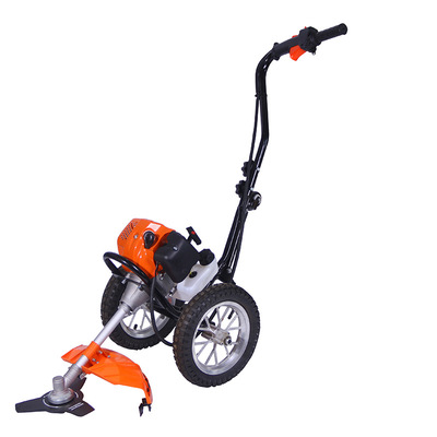 厂家直供手推式园林割草机 草坪多功能打草机小型汽油打草除草机