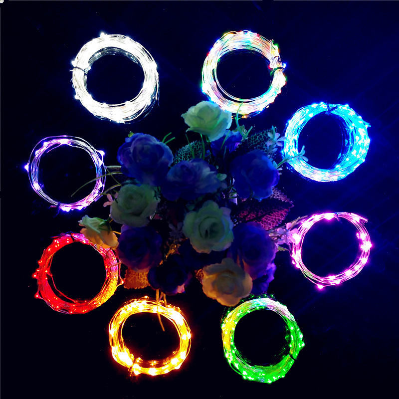 En stock suministro solar luces de cadena alambre cobre 200led8 modo impermeable al aire libre Navidad vacaciones luz decorativa bar