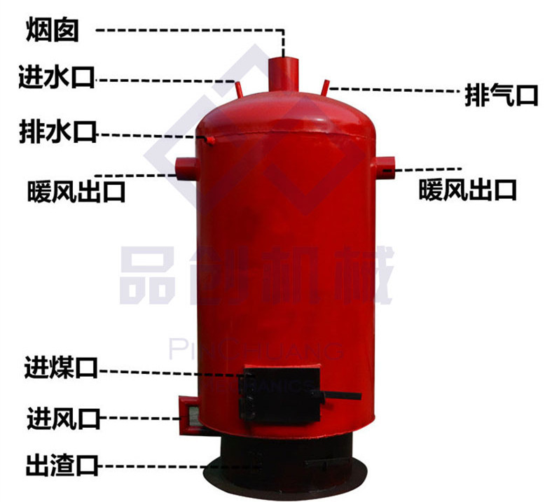 品创水印热风炉结构1