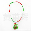 Christmas silica gel children's necklace, accessory, 2018, Birthday gift, suitable for import