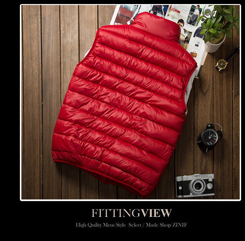 Baumwollweste Herren neue Herren koreanische Version der Baumwollweste Jugendpaarweste männliche große Weste Baumwollkleidung Flut_voghion.com
