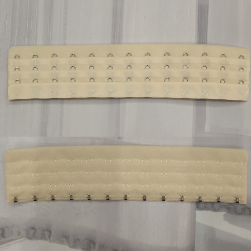 Ozina wholesale three rows of 13 buttons extension buckle 3 rows of 13 buttons body slimming belly bra buckle corset extension buckle