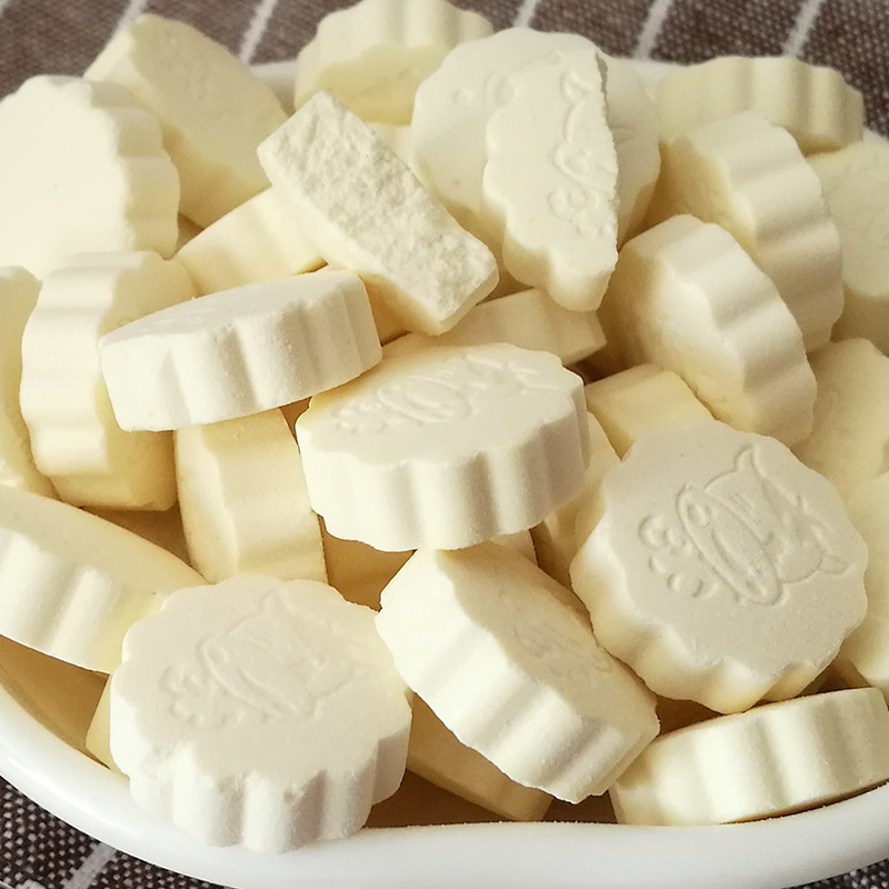 Manufacturer supplies Inner Mongolia solid milk foam soufflé, cheese milk, shellfish milk, soy milk bar, supports dropshipping 2500g