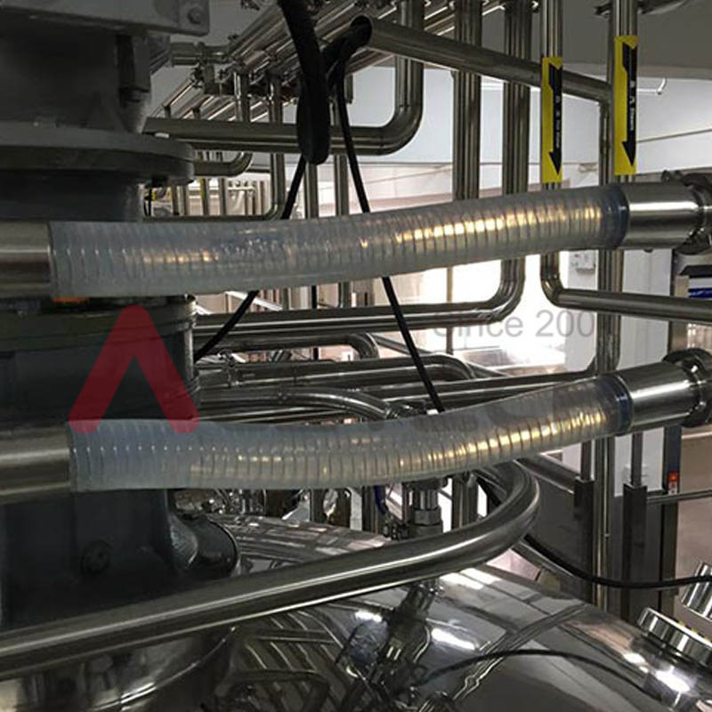 ACETECH 食品级无毒无味硅胶钢丝软管 制药硅胶钢丝软管