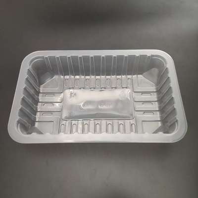 壹次性托盤PP鎖鮮盒鹵味食品盒1812/1813/2014可封口氣調包裝盒