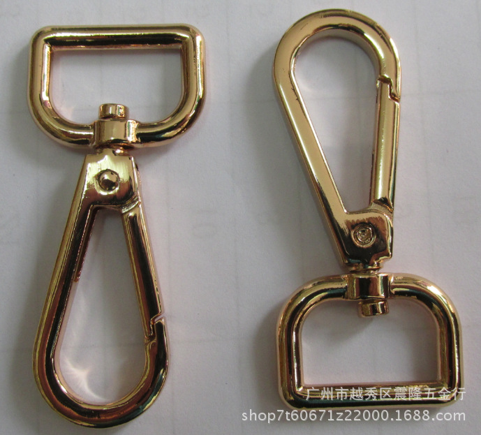 25mm合金狗扣，合金挂钩，背带挂钩，合金钩，箱包皮具五金配件