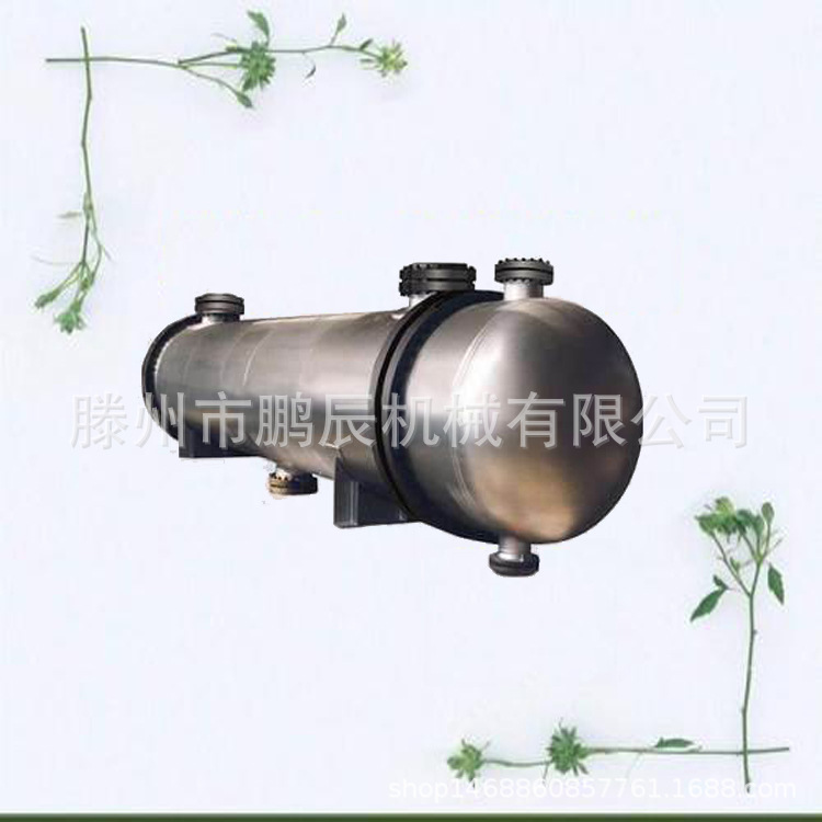 水冷式油冷却器 液压站 螺旋螺纹管式热交换器厂家直供