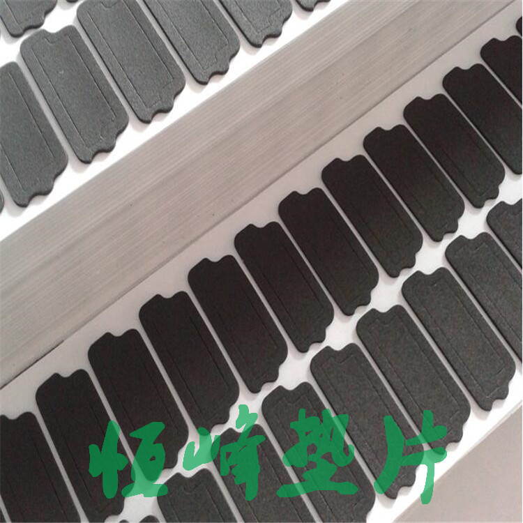 2mm厚高精密高粘泡沫垫片 黑色机箱泡沫单面背胶泡绵 2mm厚垫子