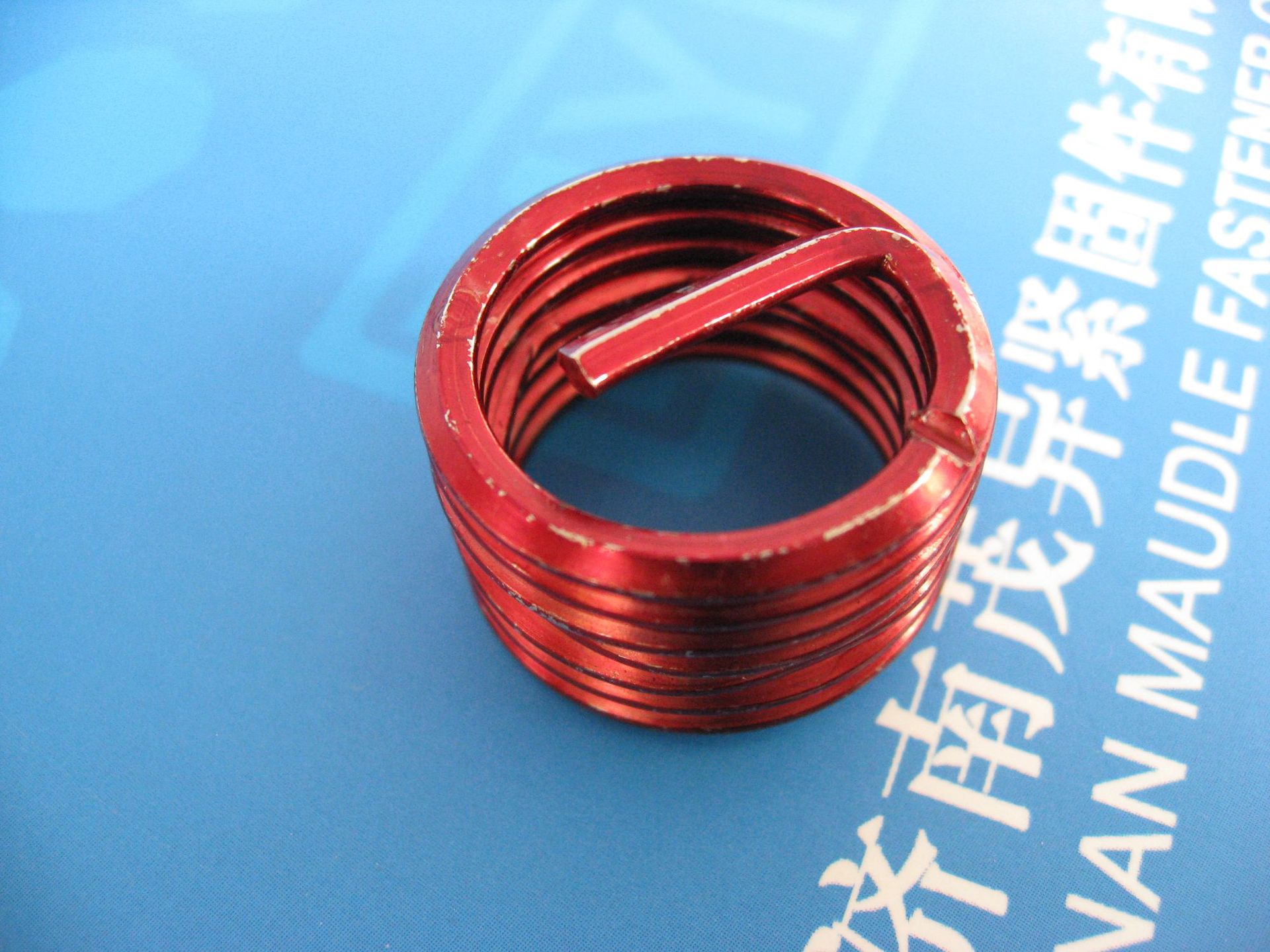 航空航天气缸内螺纹用锁紧型钢丝螺套GJB5107