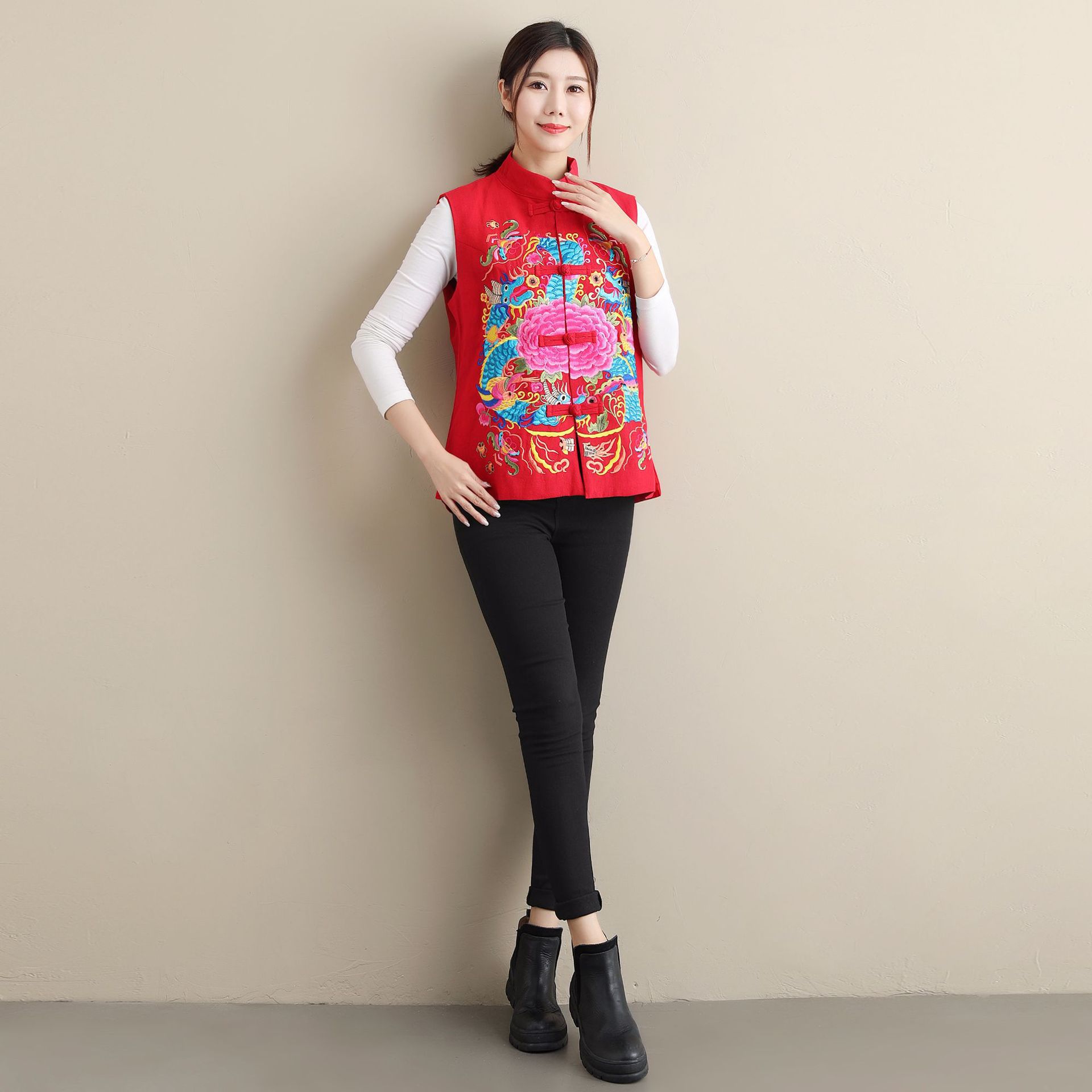 Gilet femme en Chanvre - Ref 3317941 Image 30