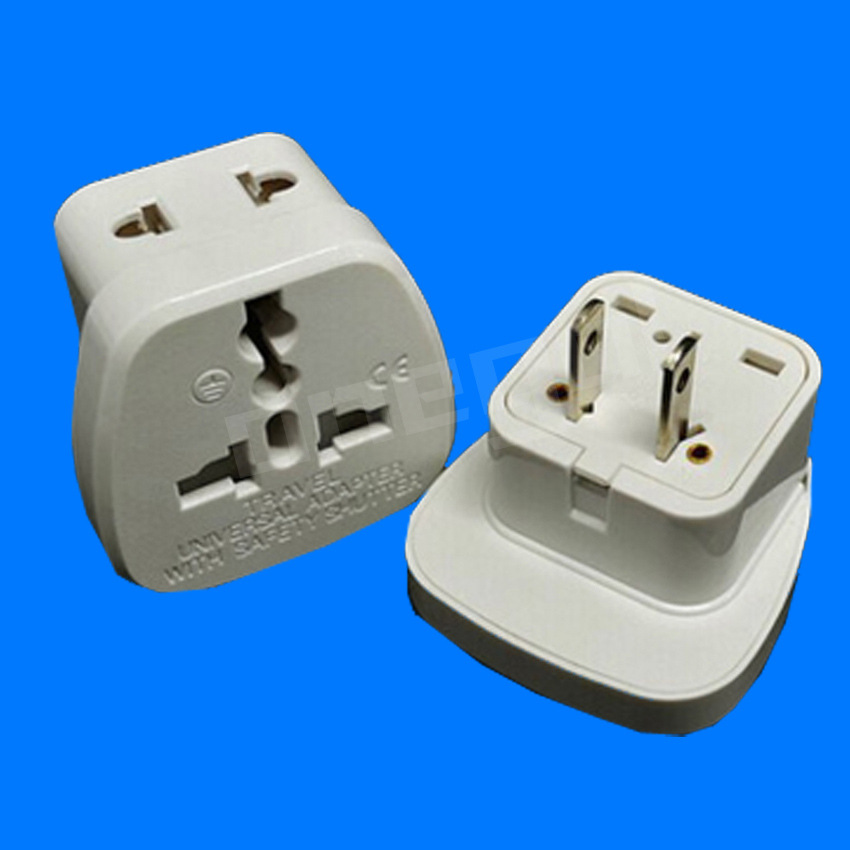 美国泰国日本台湾国标美标转换插头转换器 旅行转接头