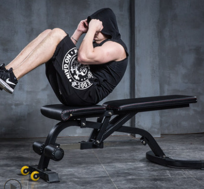 Banco de mancuernas hogar fitness Banco Profesional ajustable multifuncional vuelo pájaro entrenamiento silla abdominales equipo de la aptitud