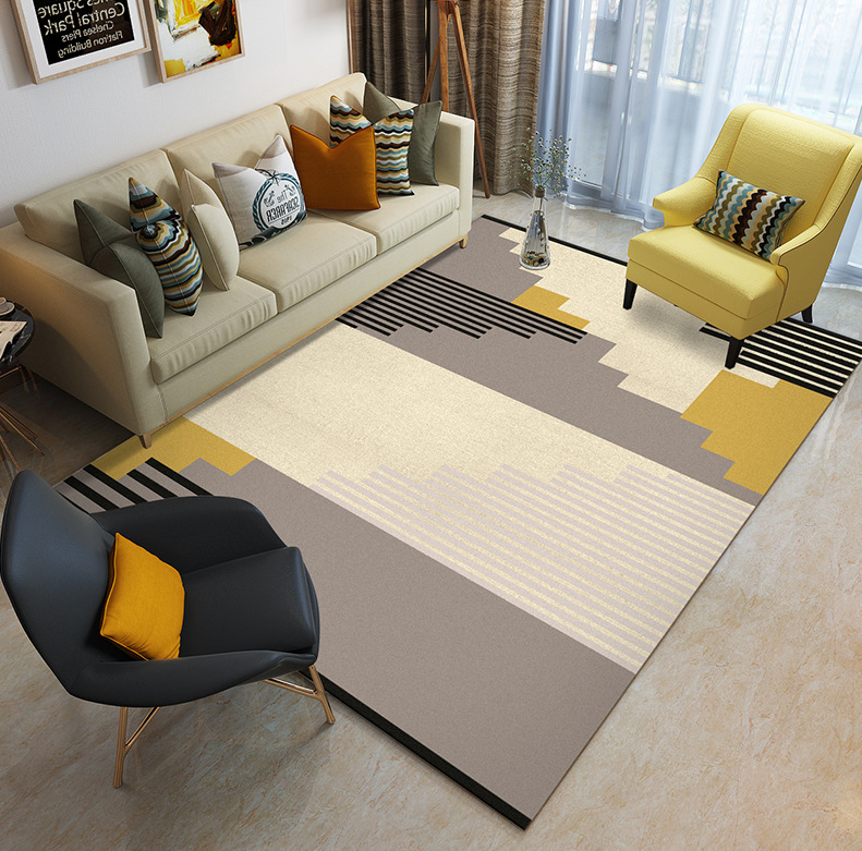 ins地毯,印花地毯,地毯,欧式简约地毯