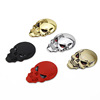 Auto metallic personality red eye skull sticker skull body sticker ghost head standard three -dimensional car tail label