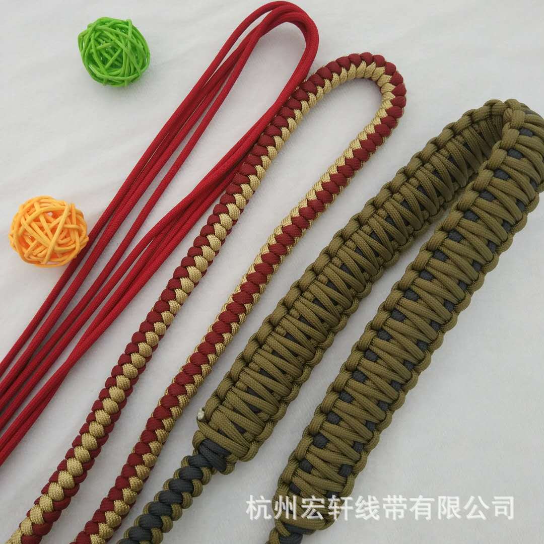 供应 七芯伞绳 编织绳 降落伞用绳 消防绳 尼龙绳