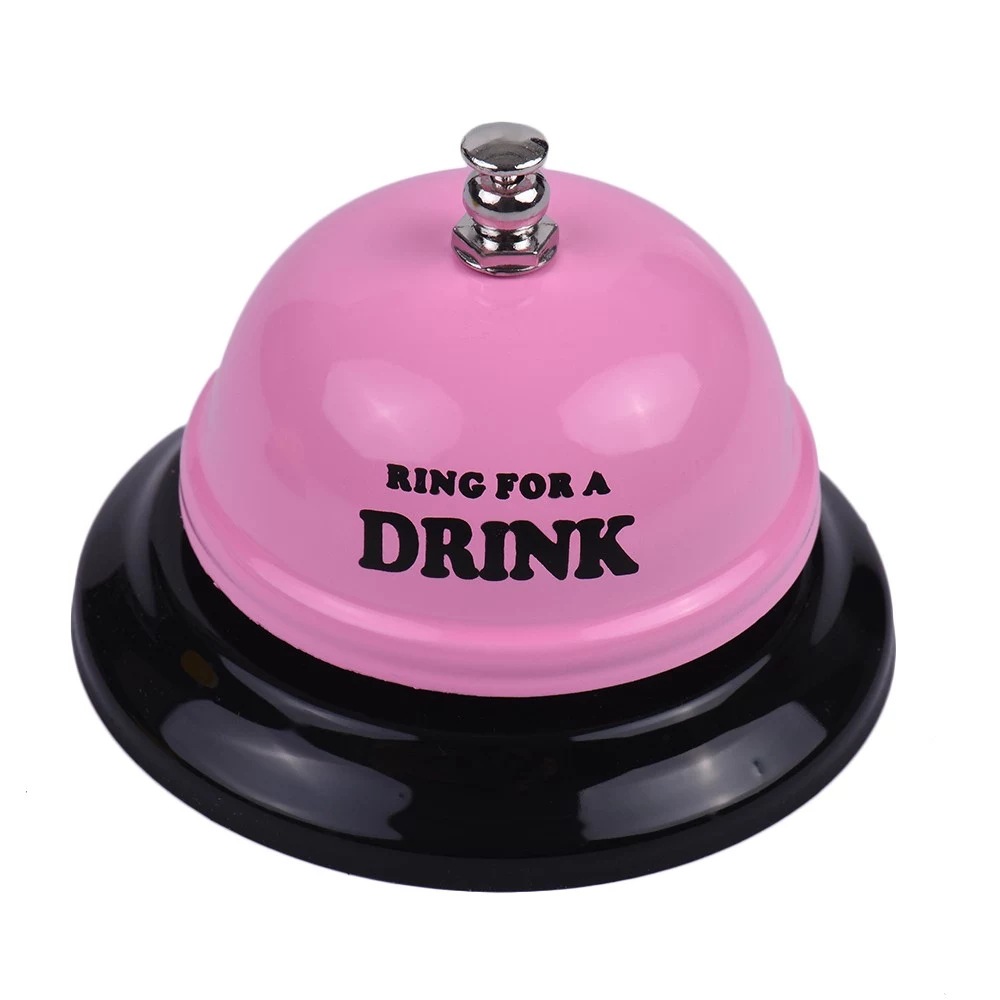 Metal bell Can be used in class Take meal[Pink]