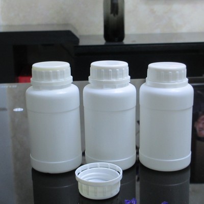 廠家直銷250ml塑料瓶HDPE白色避光液體試劑農藥瓶加厚密封款