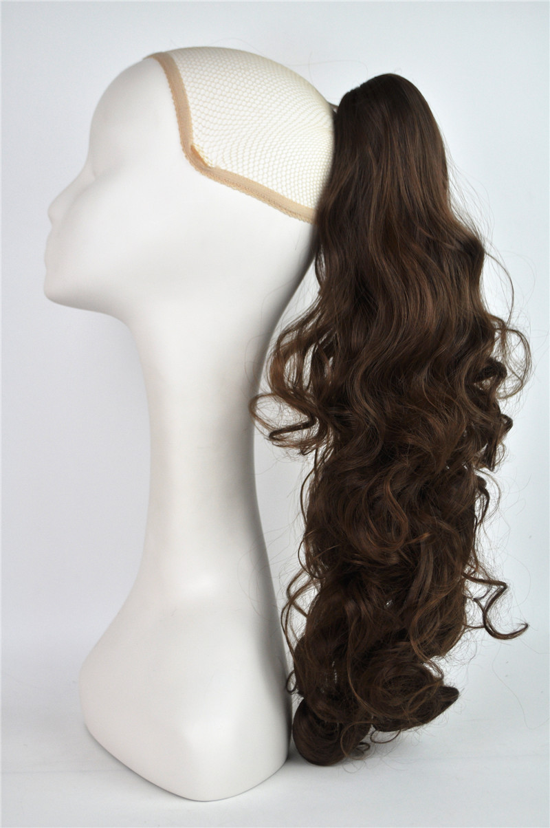 NEWLOOK nueva pelucca de Amazon invisible gran rizado agarrar clip de caballo pelucca