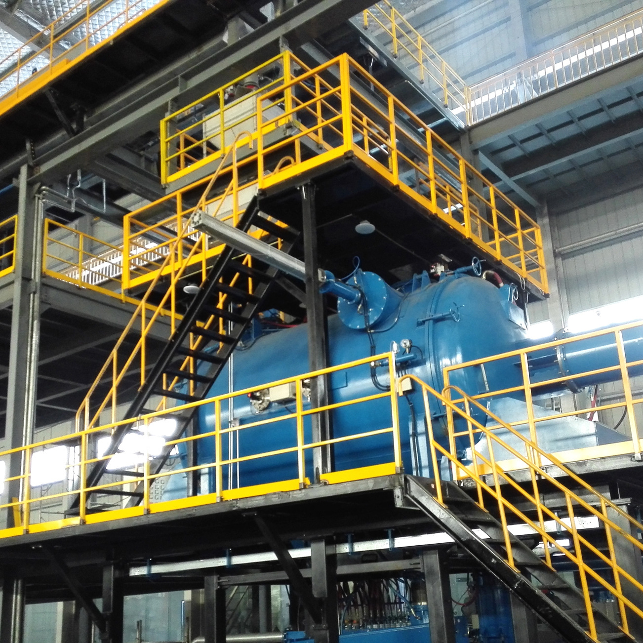 石墨提纯炉,连续式高温石墨提纯炉,提纯炉,石墨粉料提纯炉