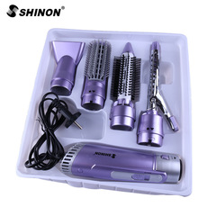 SHINON Multi-functional Straightener, Curling Iron, Comb, Hair Dryer, 4-in-1 Hot Air Styler