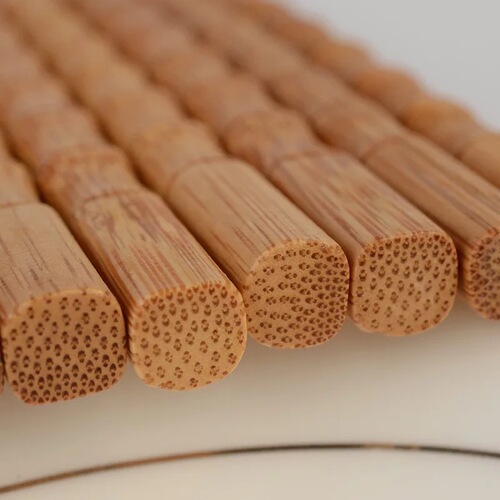 Bamboo chopsticks without paint and wax for home use natural bamboo chopsticks for home use bamboo chopsticks non-slip set tableware wholesale