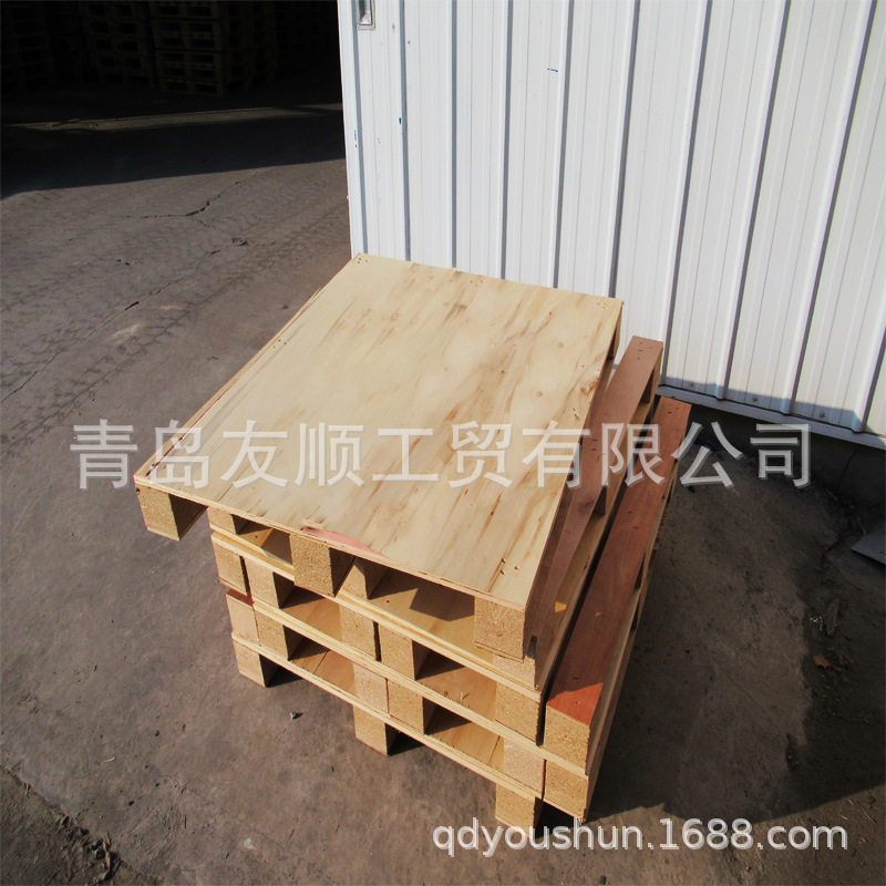 加厚李沧胶州即墨黄岛可按需制作托盘 工厂叉车木托盘 青岛托木架