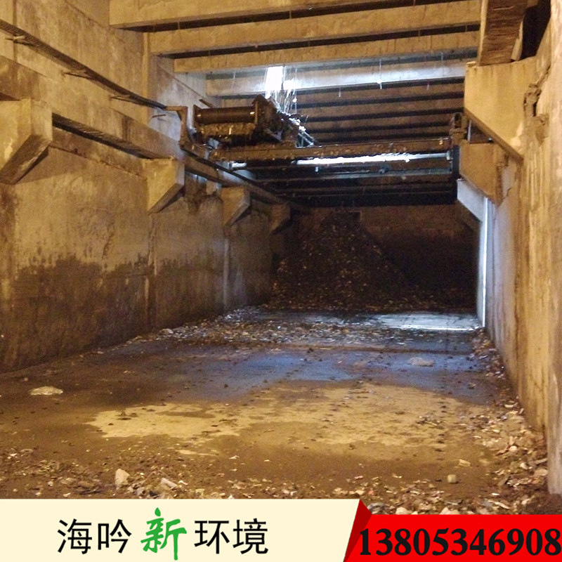 干化系统 堆肥系统设备隧道仓式堆肥系统 厨余垃圾微生物堆肥装置
