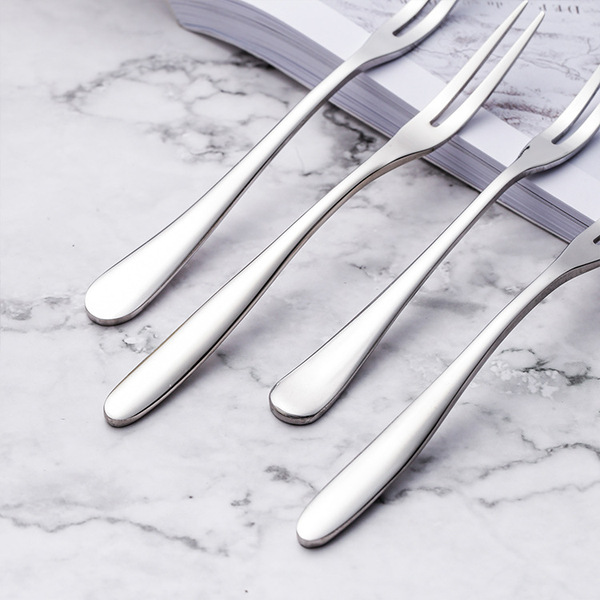 Creative fashionable fruit fork stainless steel