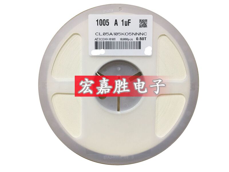 1UF ceramic 16V capacitor 0 402 105KO X5R patch capacitor CL05A105KO5NNNC