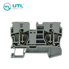 尤提樂JUT3-10配電箱彈簧端子排快速插拔接線端子排 10平方