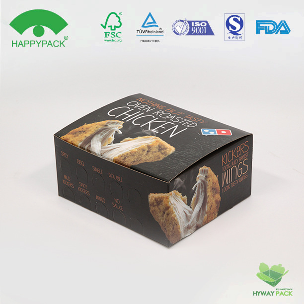 宁波厂家加工通用食品外卖打包盒一次性快餐盒糖果饼干礼盒炸鸡盒