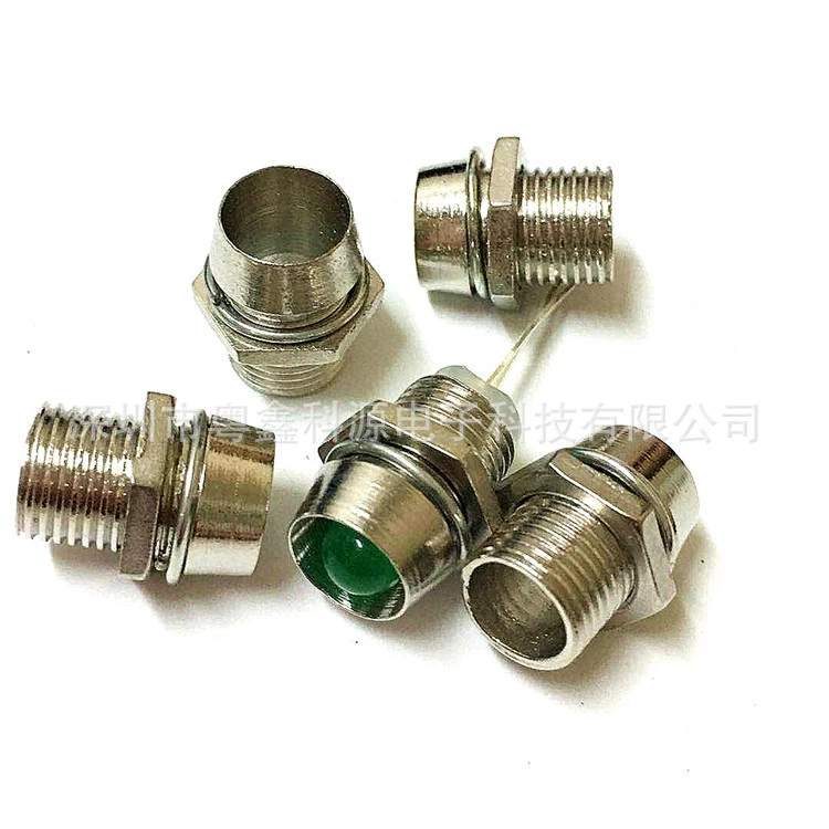 Металлический патрон лампы 5 мм F5 полностью медный светодиодный патрон не содержит комплекта ламп изоляционный абажур лампы