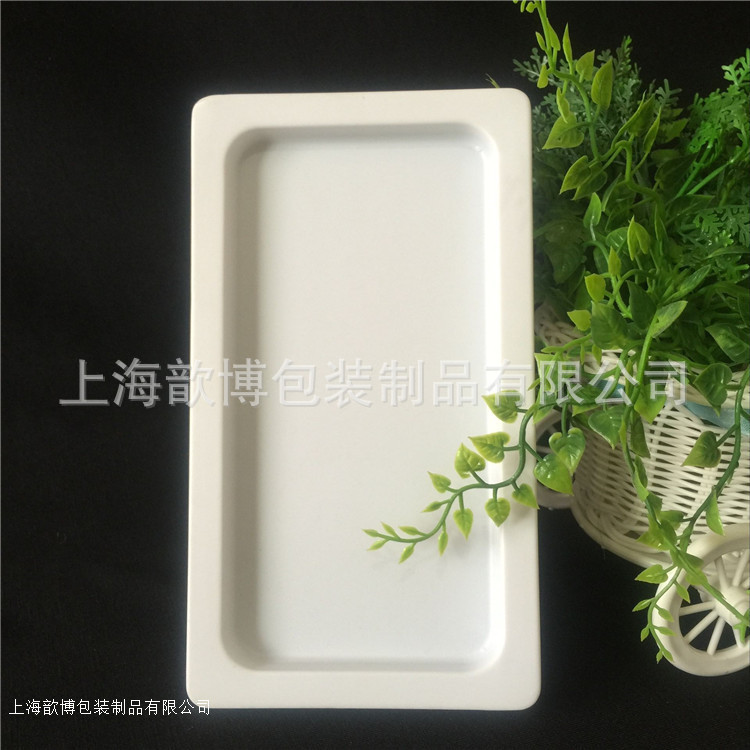 有磨具 全新PS乳白色高精密度吸塑盒 高端 手机壳包装盒定制