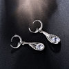 Earrings, zirconium, crystal earings, European style