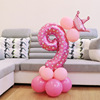 Children's digital evening dress, balloon, decorations, 32inch, wholesale