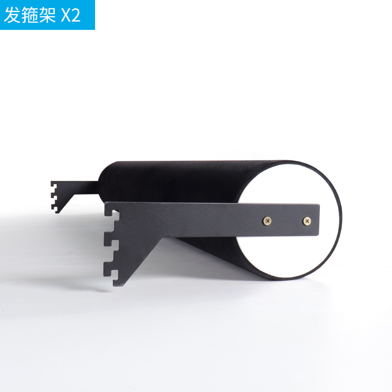 Mingchuang Youpin diadema joyería 1 M negro franela diadema clip de pelo estante de exhibición estante