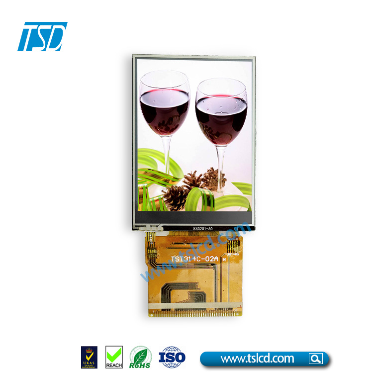 3.2寸 lcd显示 POS机 手持户外设备专用显示屏 带电阻触摸屏