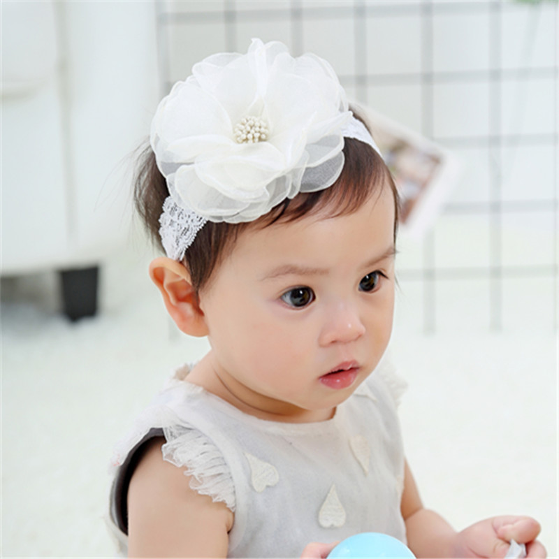 Mignon Fleur Chiffon Bande De Cheveux display picture 4