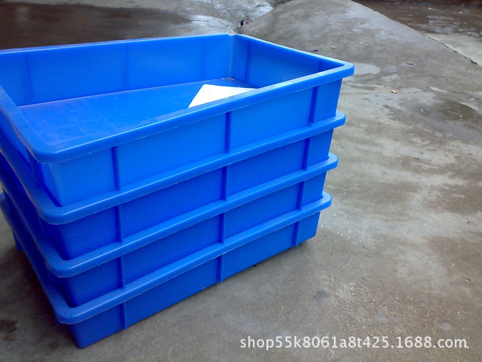 塑料托盘周转方盘 黄粉虫养殖盒方形塑料盒 新料小号塑胶浅盘现货