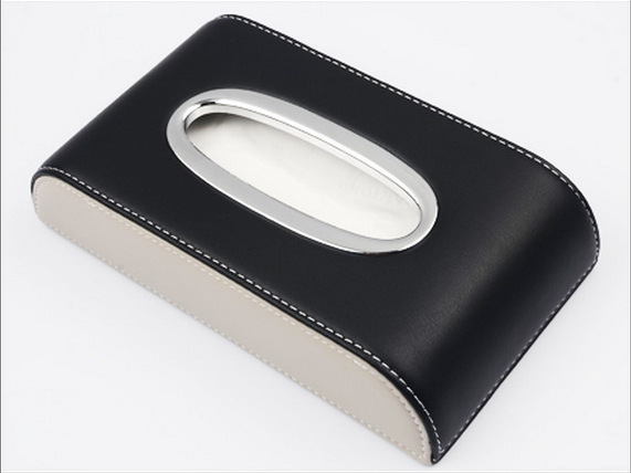 適用于座式紙巾盒汽車內飾車載紙巾盒抽紙盒商務車載紙抽盒套改