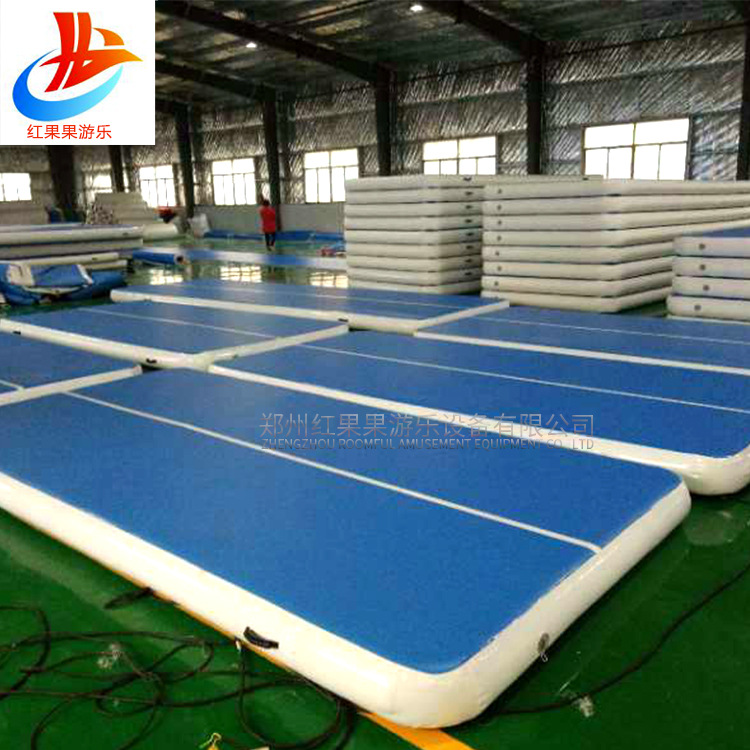 厂家直销充气体操垫跆拳道空翻气垫充气垫子体操垫拉丝气垫批发|ms