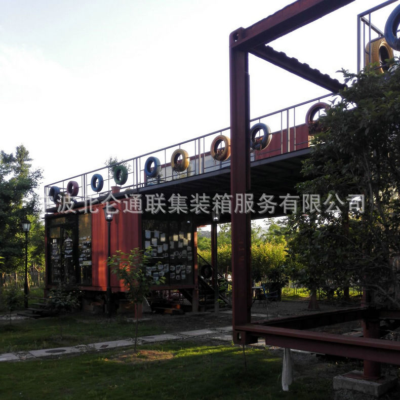 长期供应集装箱房屋系统 住人集装箱别墅 全新集装箱组合别墅