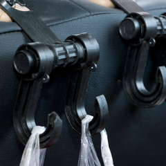 創意汽車內飾用品多功能后座掛車內車用車載車上掛鈎隱藏座椅背勾