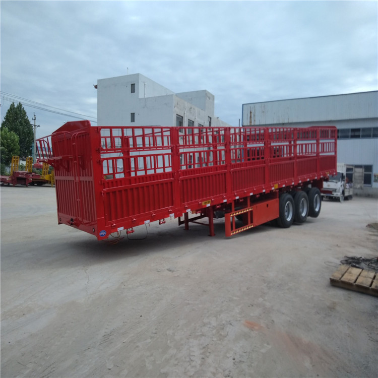 集装箱骨架,油罐车,自卸车仓栏车散货半挂车分为2桥3桥