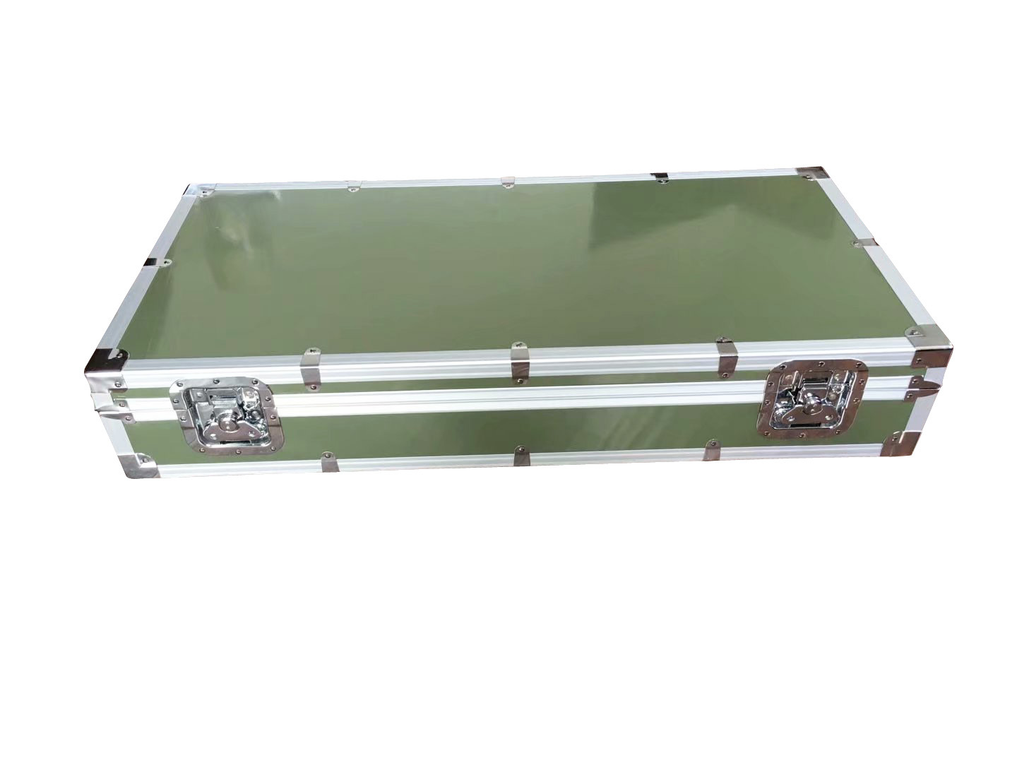 Customized Army green Aluminum case Dedicated Suitcase file Data box Mechanics Protective box aluminium alloy